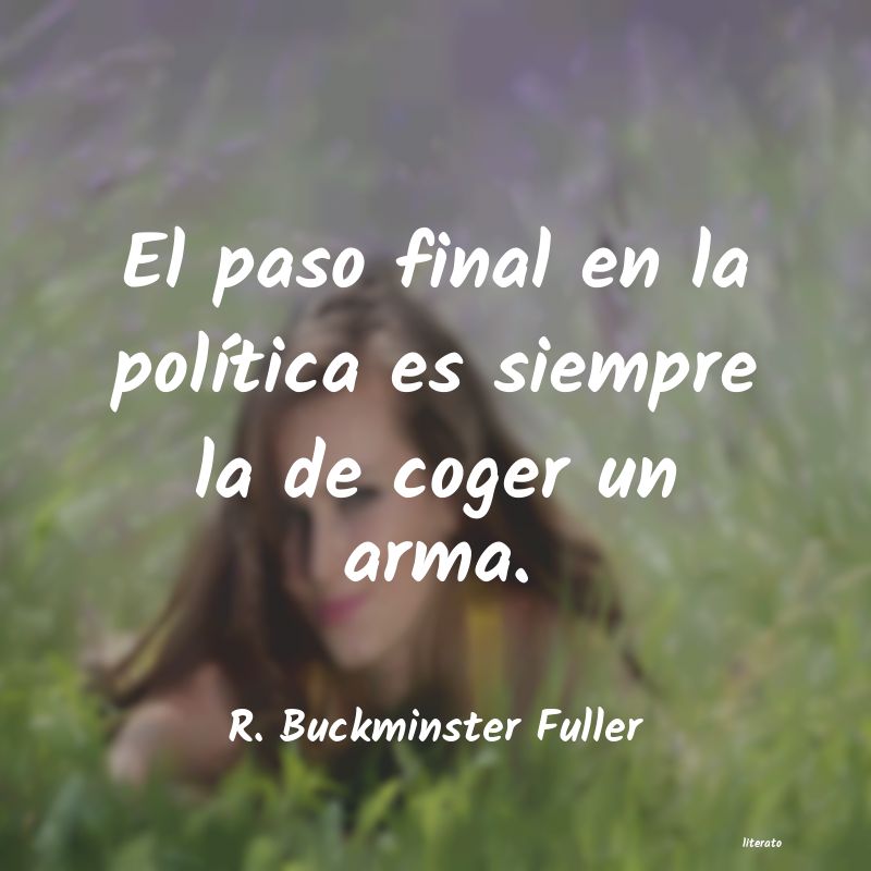 frases de R. Buckminster Fuller