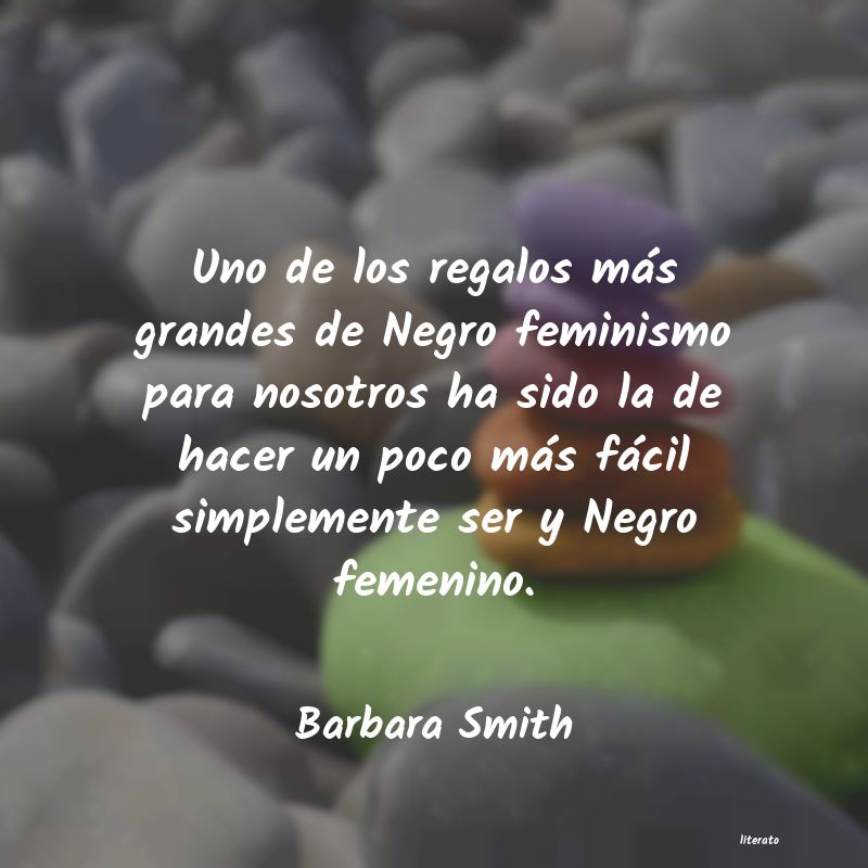 Frases de Barbara Smith