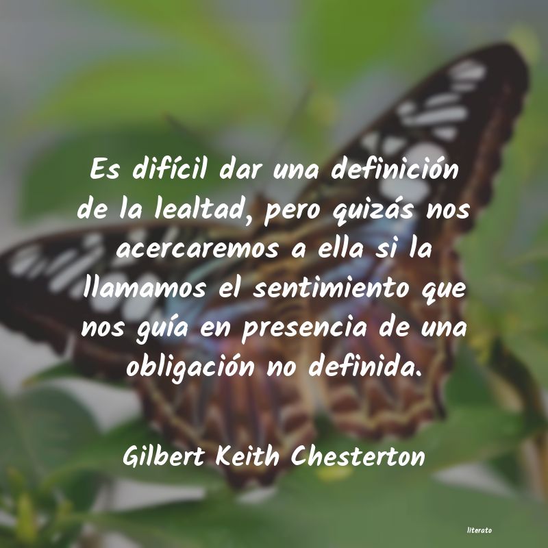 Frases de Gilbert Keith Chesterton