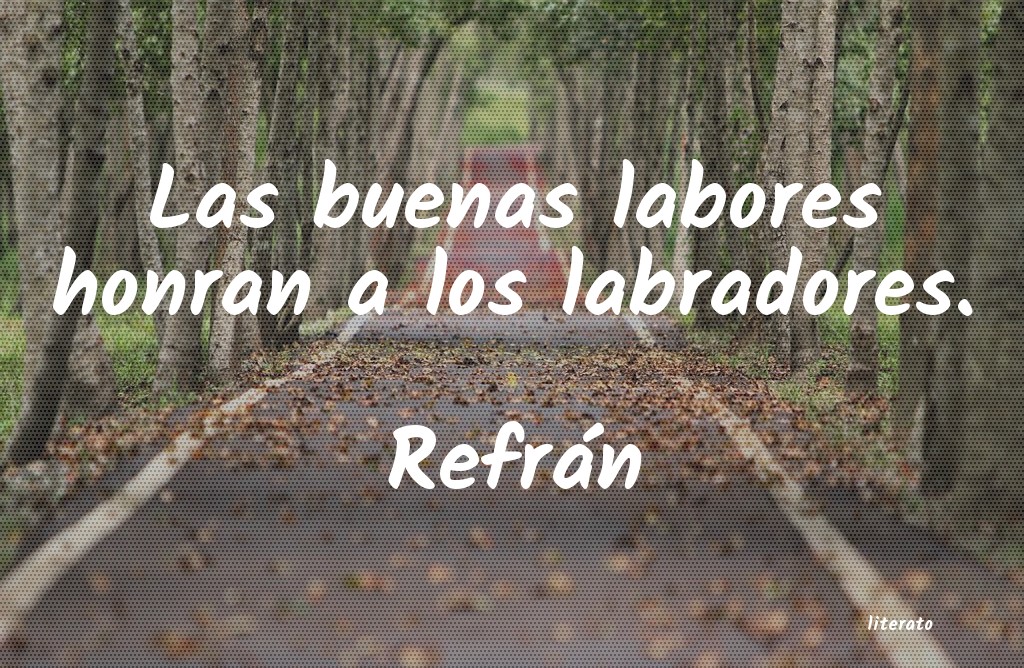 Frases de Refrán