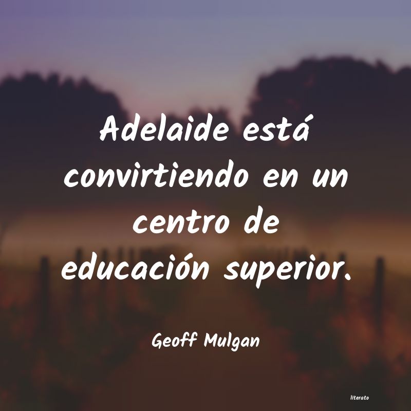 Frases de Geoff Mulgan