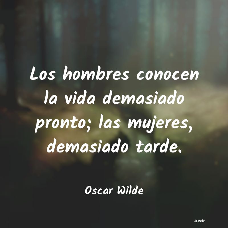 frases de Oscar Wilde