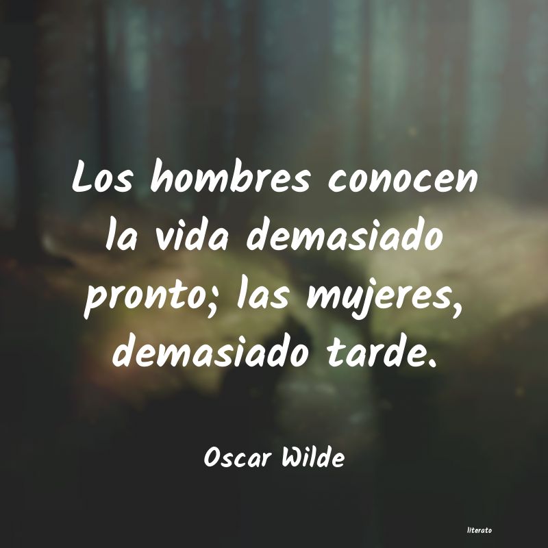 Frases de Oscar Wilde