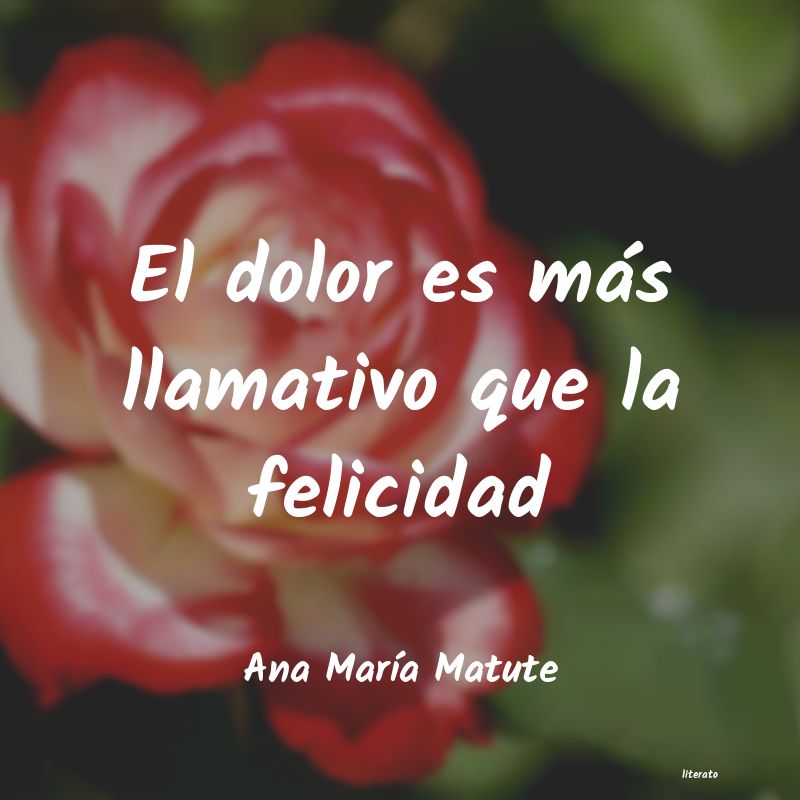frases de Ana MarÃa Matute