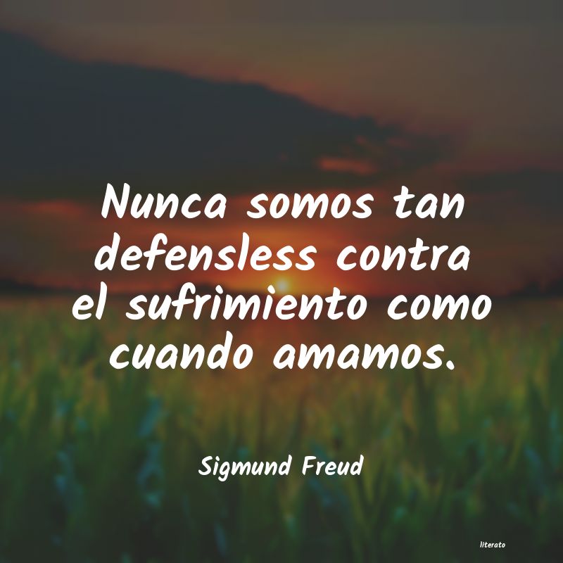 Frases de Sigmund Freud