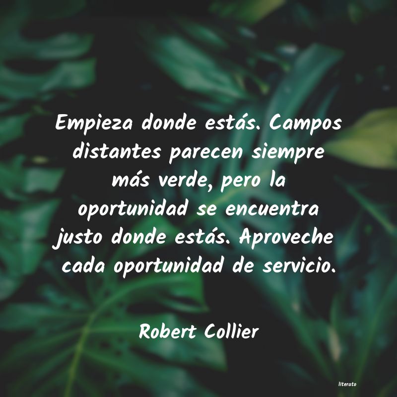 Frases de Robert Collier