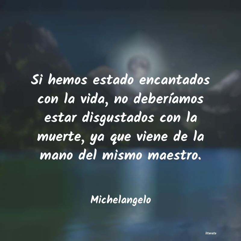 Frases de Michelangelo