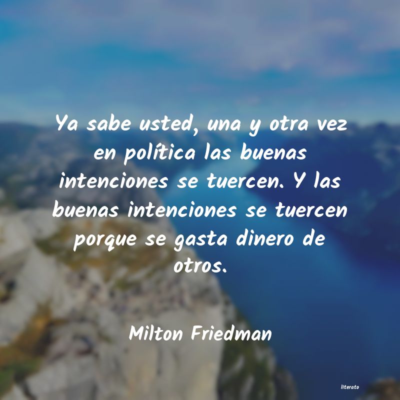 Frases de Milton Friedman