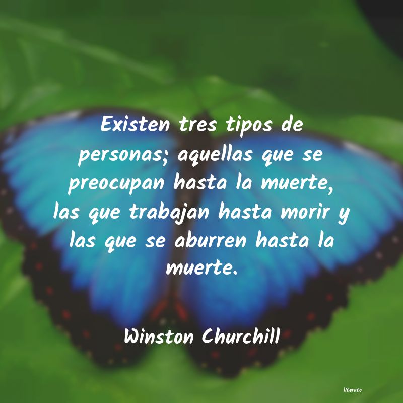 frase de churchill sobre deporte