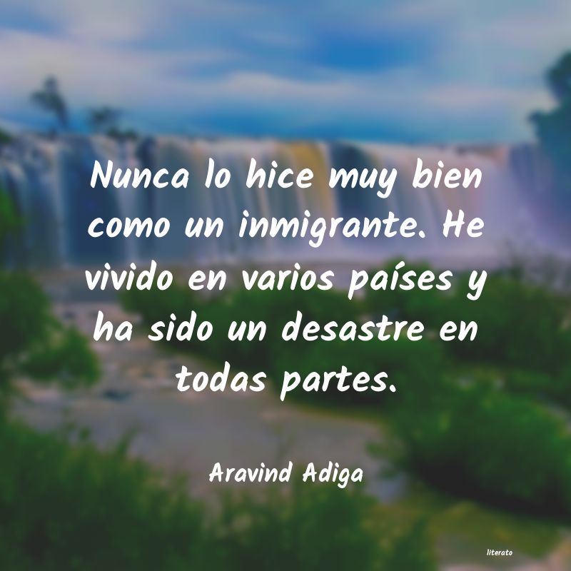 frases de Aravind Adiga
