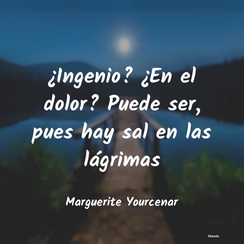 Frases de Marguerite Yourcenar