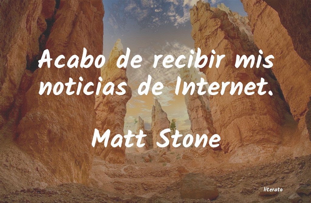 Frases de Matt Stone