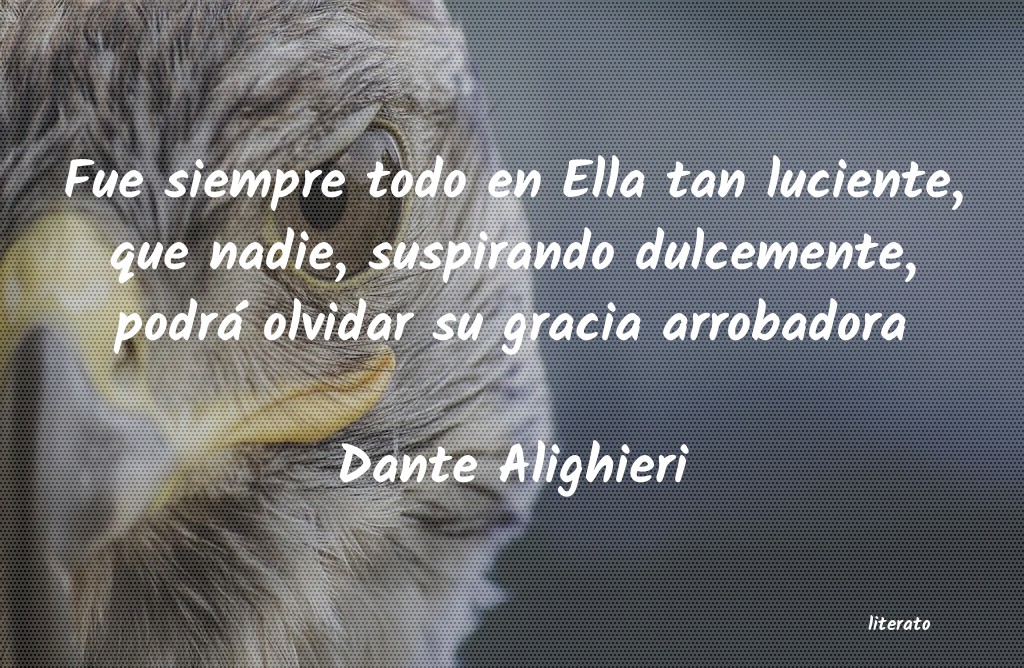 Frases de Dante Alighieri