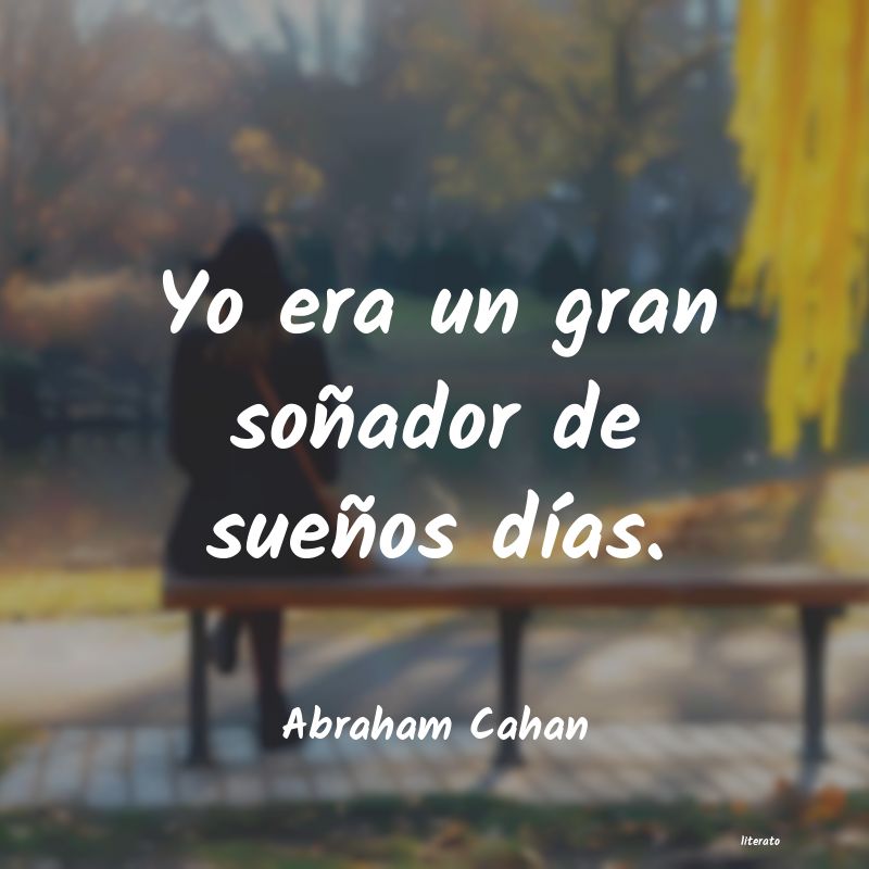frases de Abraham Cahan