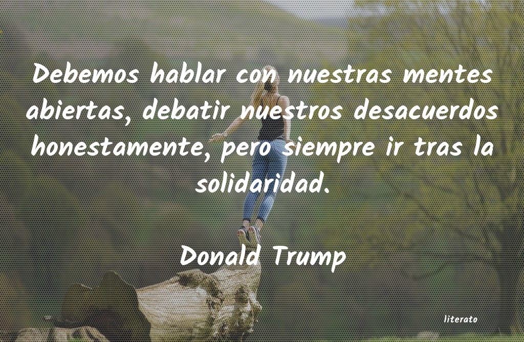 frases de Donald Trump