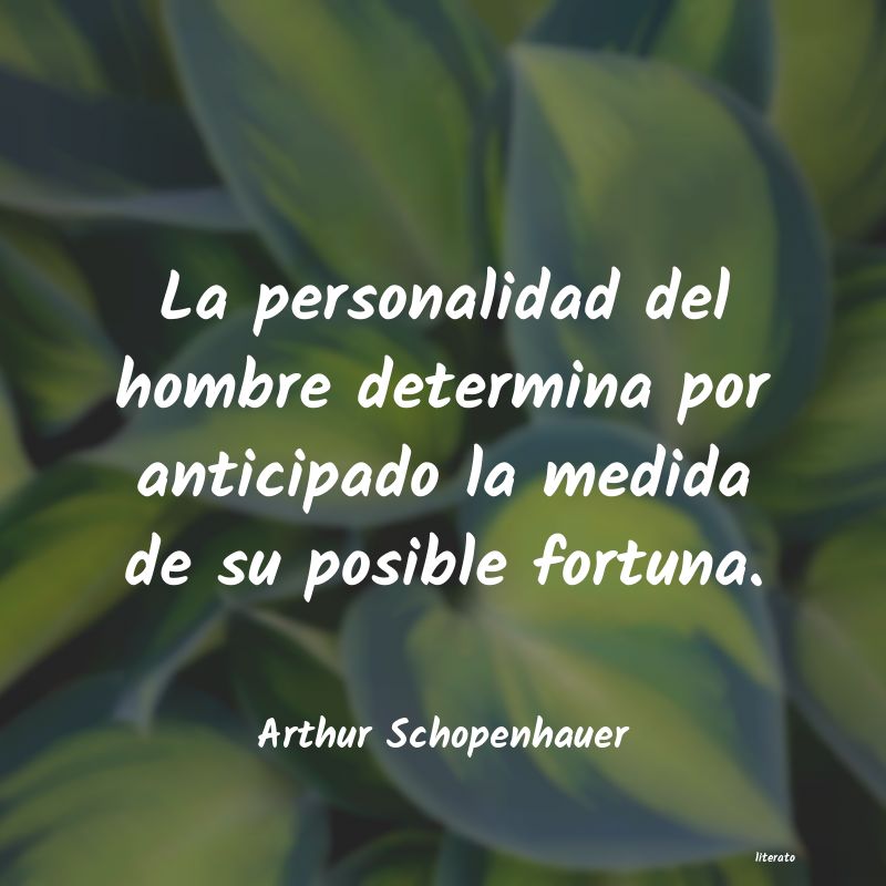 Frases de Arthur Schopenhauer