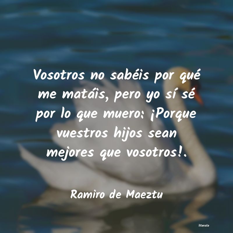 Frases de Ramiro de Maeztu