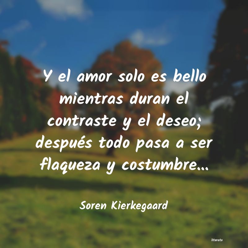 Frases de Soren Kierkegaard