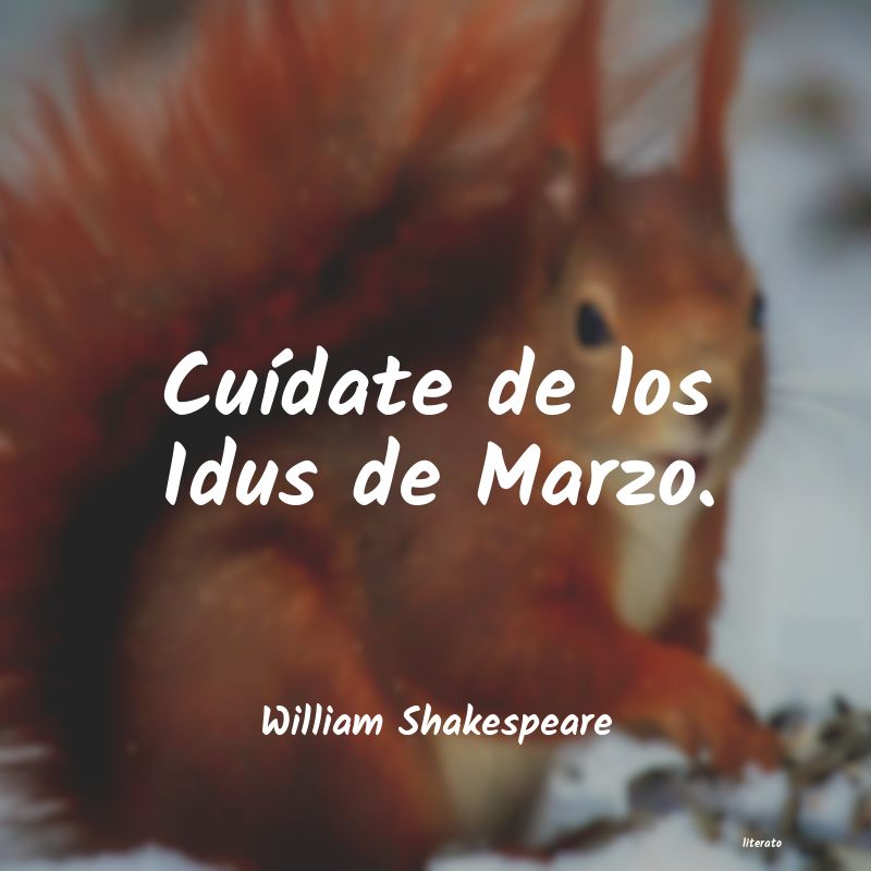 Frases de William Shakespeare