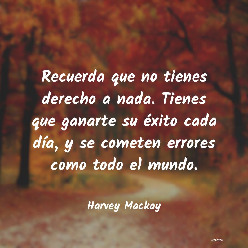 Frases de Harvey Mackay