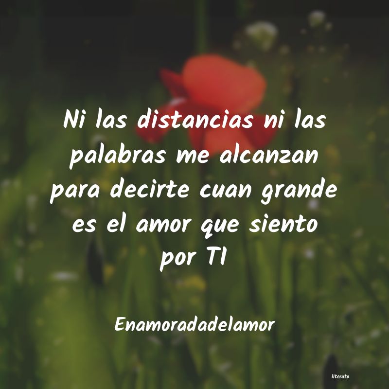 Frases de Enamoradadelamor