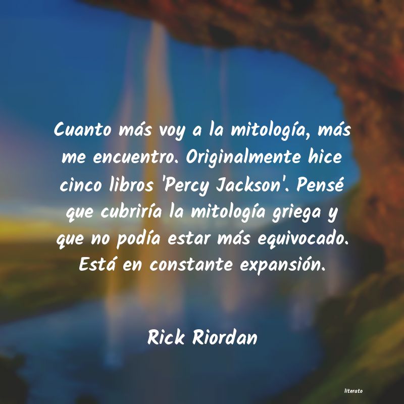 Frases de Rick Riordan