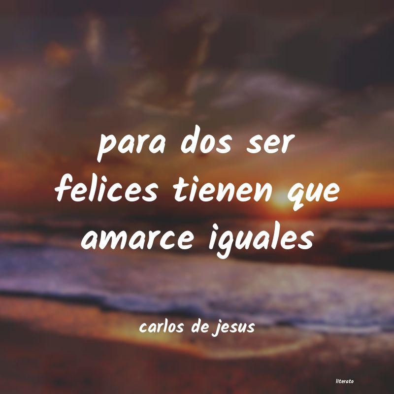 frases de carlos de jesus