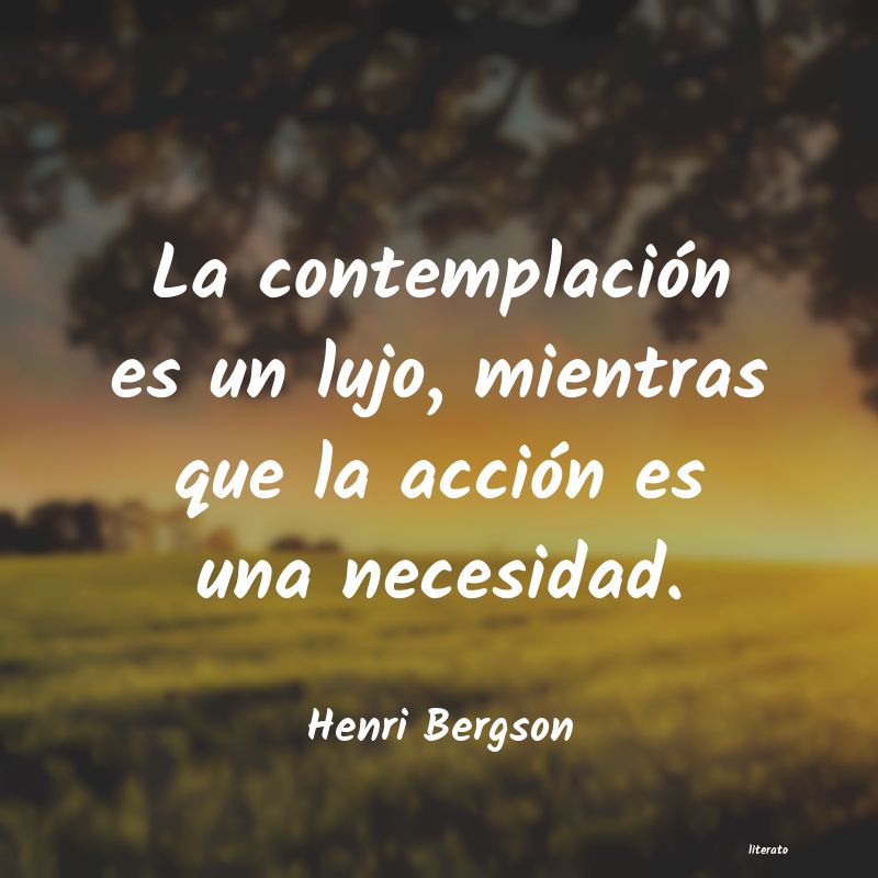 Frases de Henri Bergson