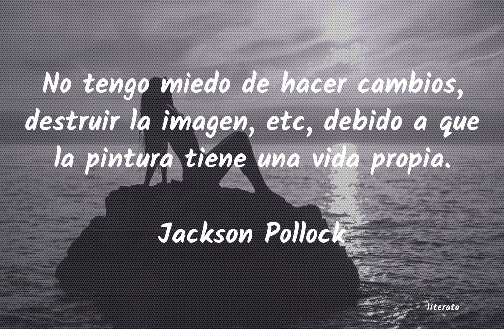 frases de Jackson Pollock