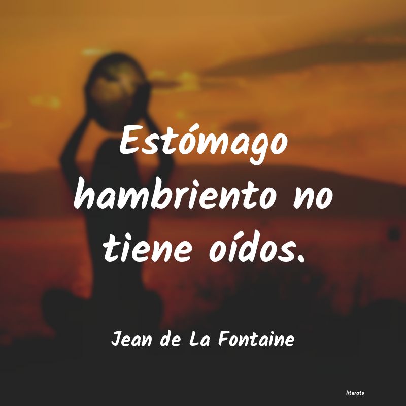 Frases de Jean de La Fontaine