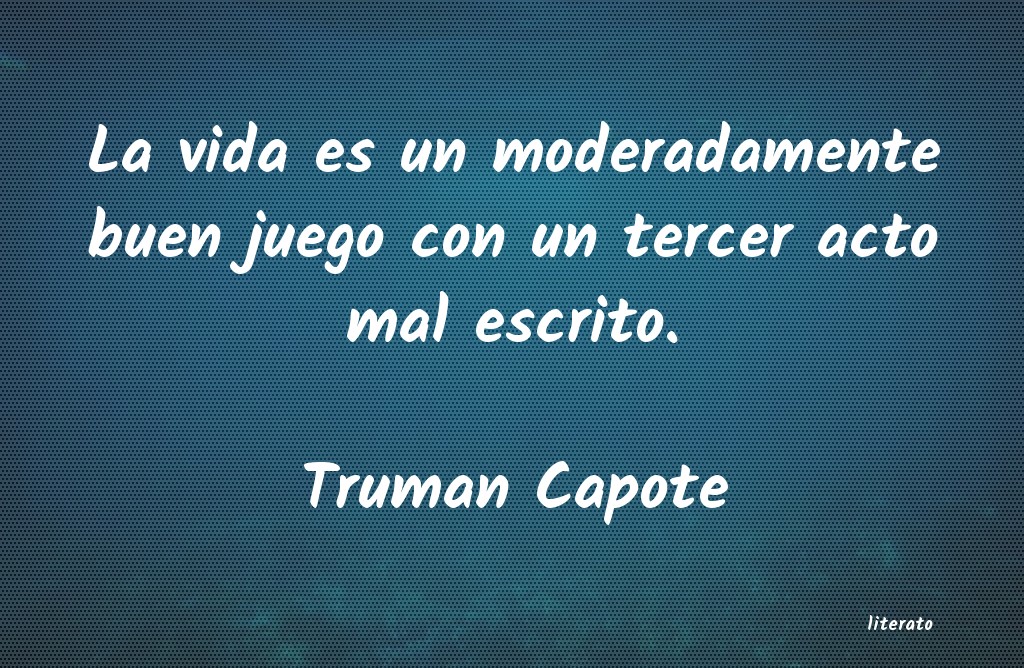 frases de Truman Capote