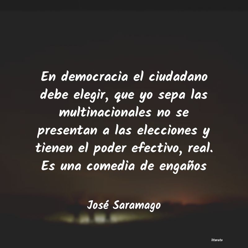 Frases de José Saramago