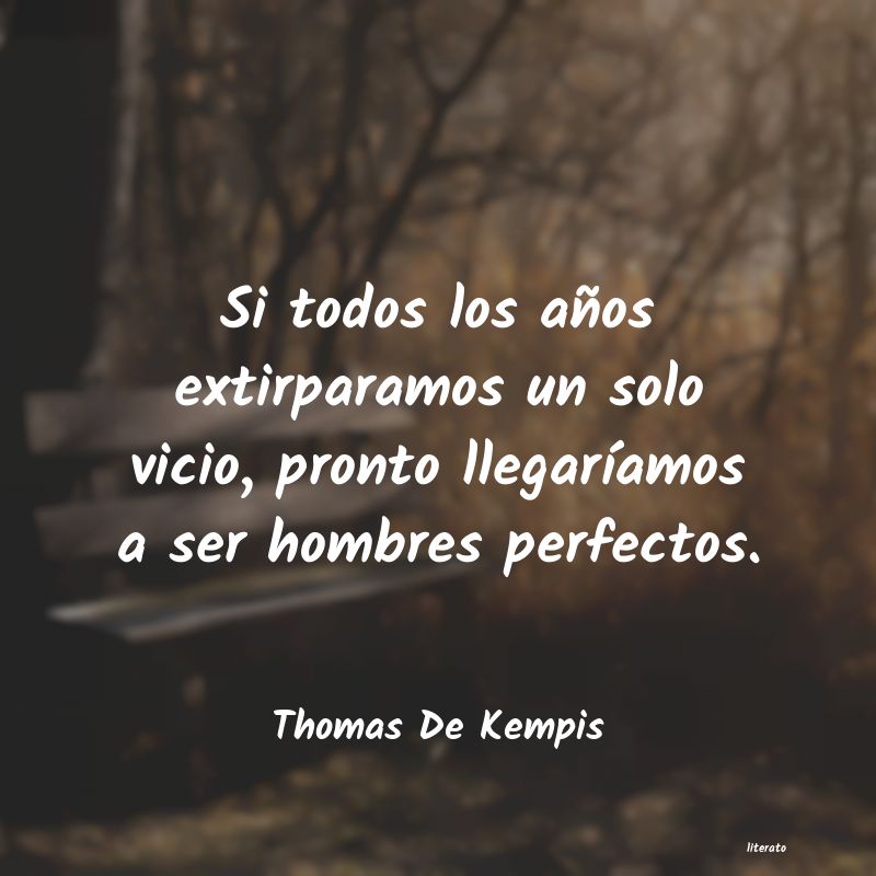 frases de Thomas De Kempis