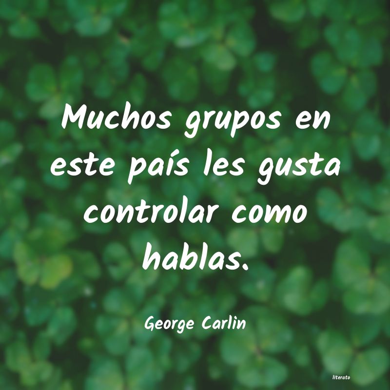 Frases de George Carlin