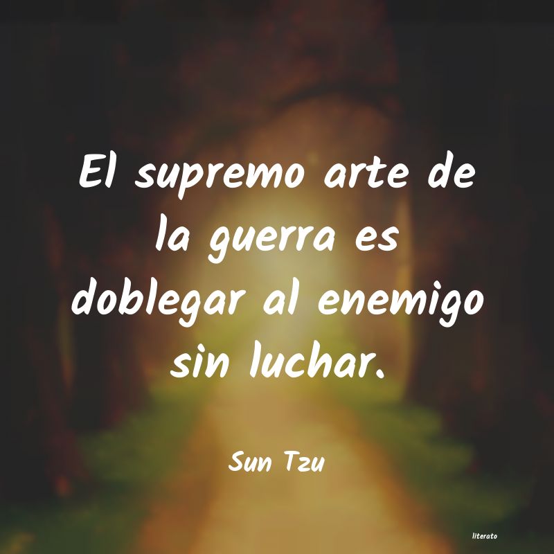 frases de Sun Tzu