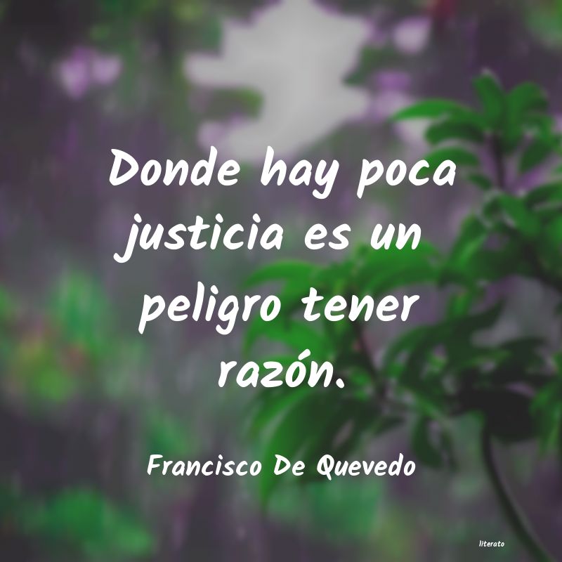 frases de Francisco De Quevedo