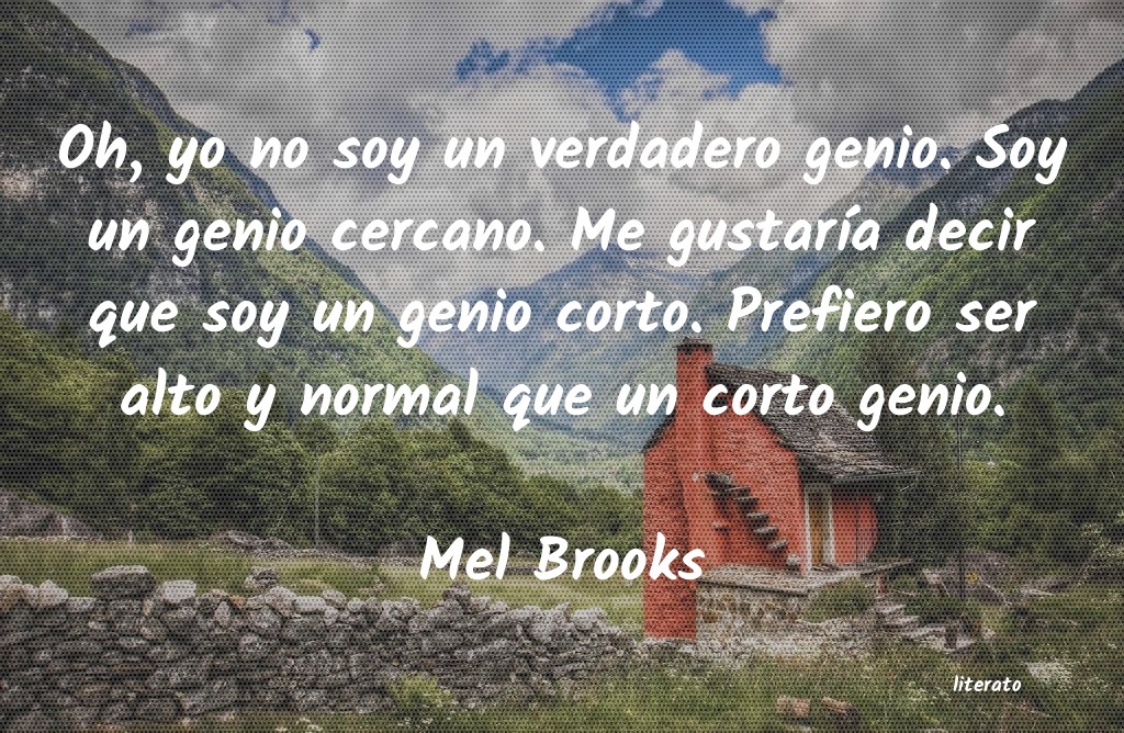 Frases de Mel Brooks