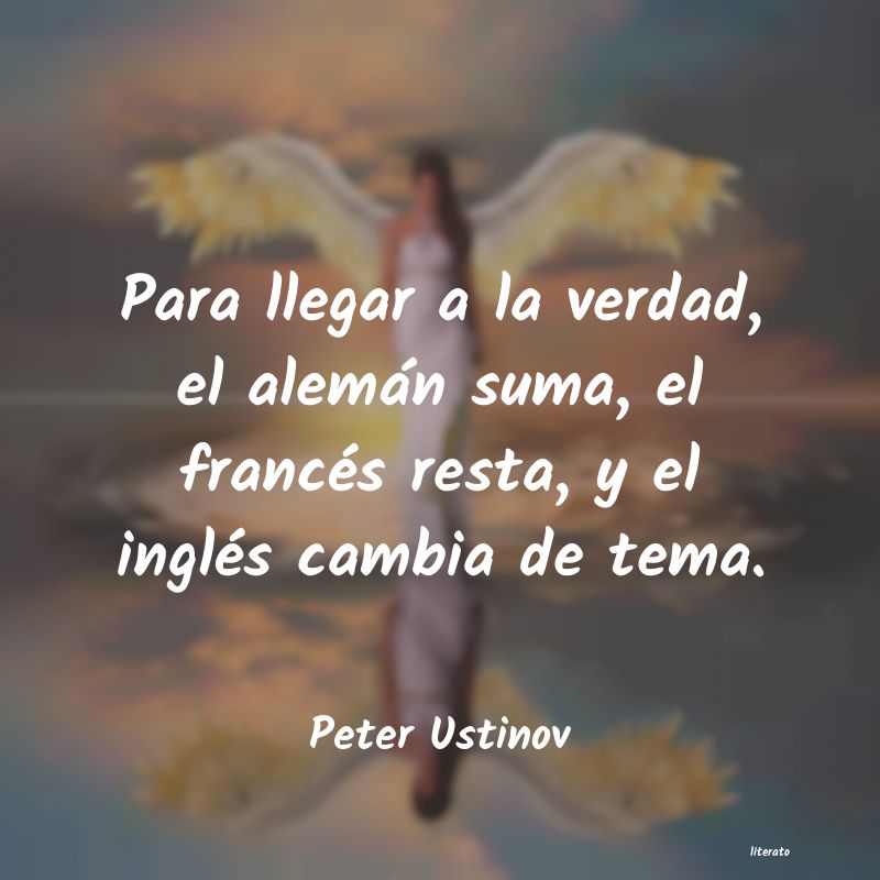 Frases de Peter Ustinov