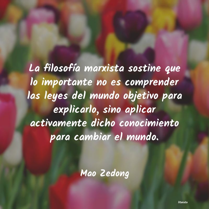 frases de Mao Zedong