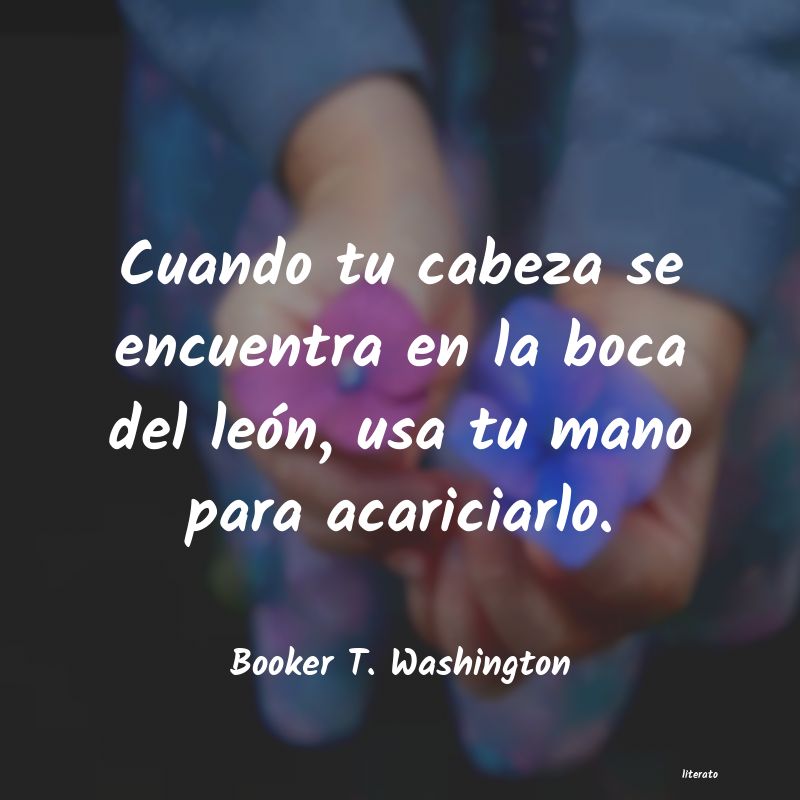 Frases de Booker T. Washington