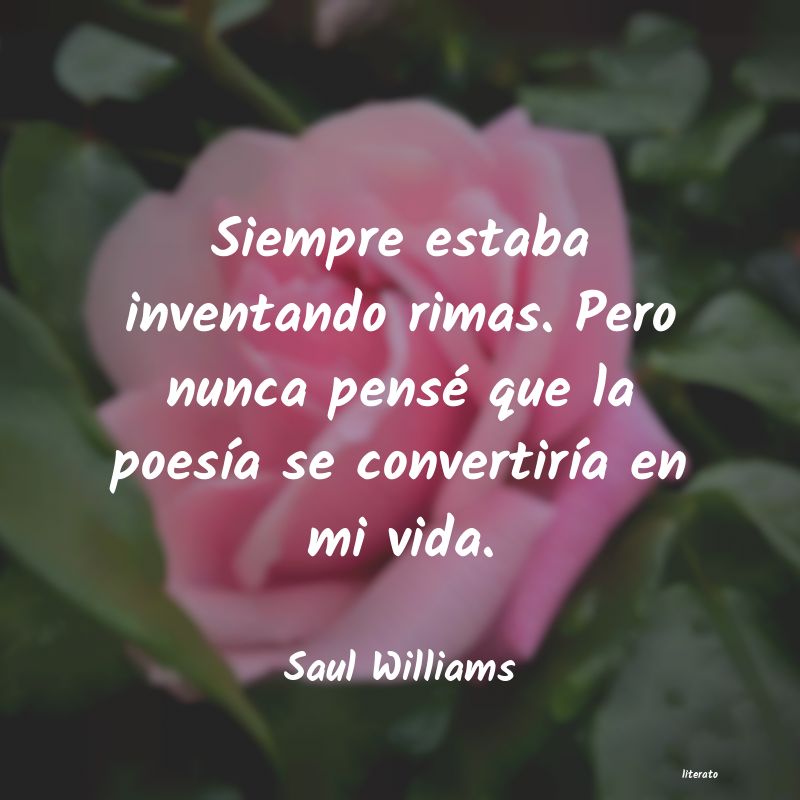 frases de Saul Williams