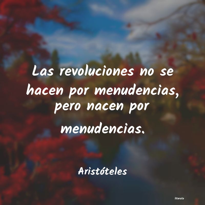 Frases de Aristóteles