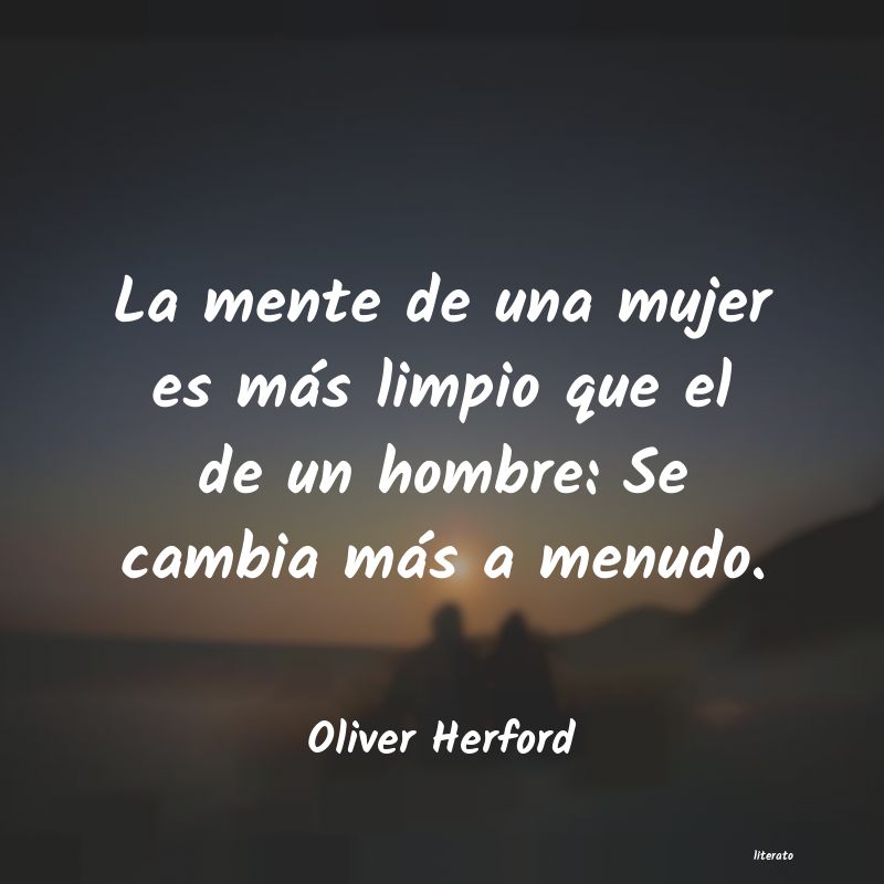 frases de Oliver Herford