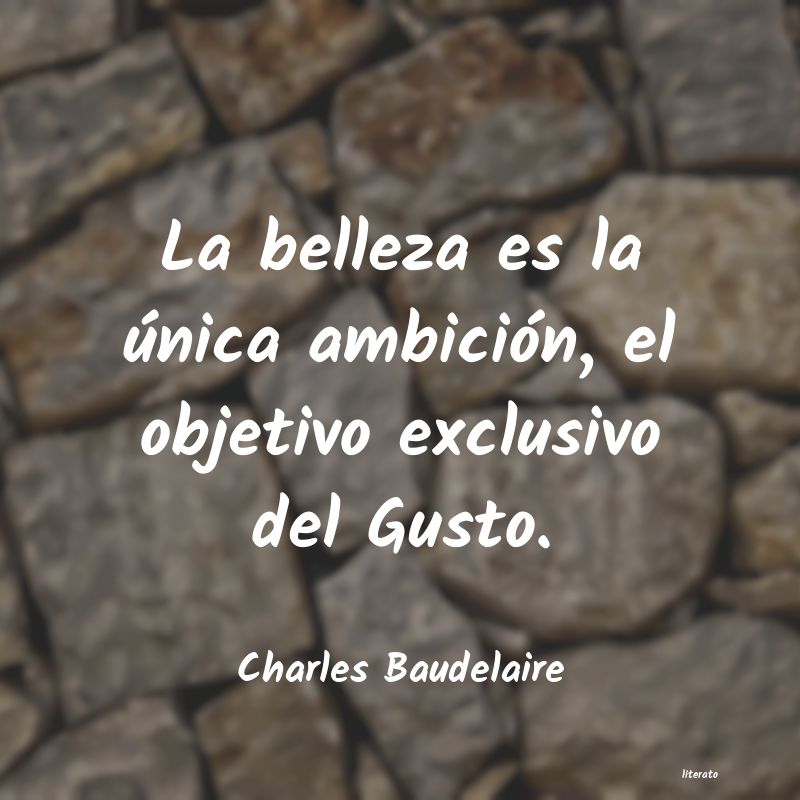 Frases de Charles Baudelaire