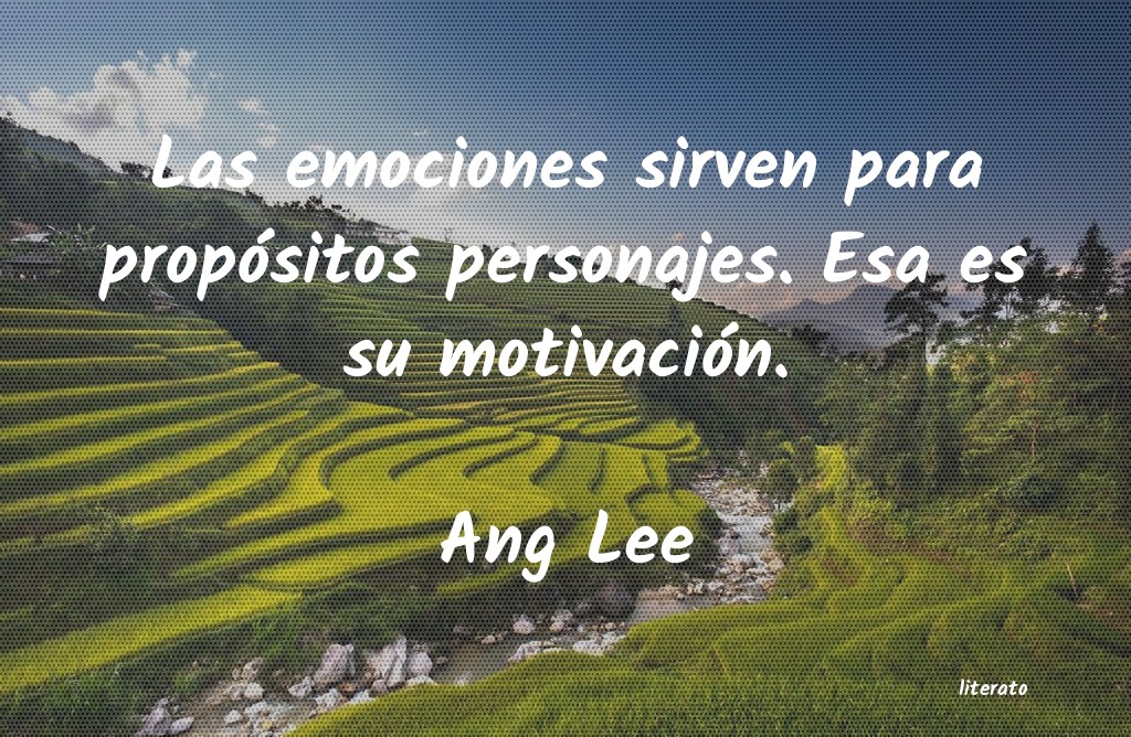 frases de Ang Lee