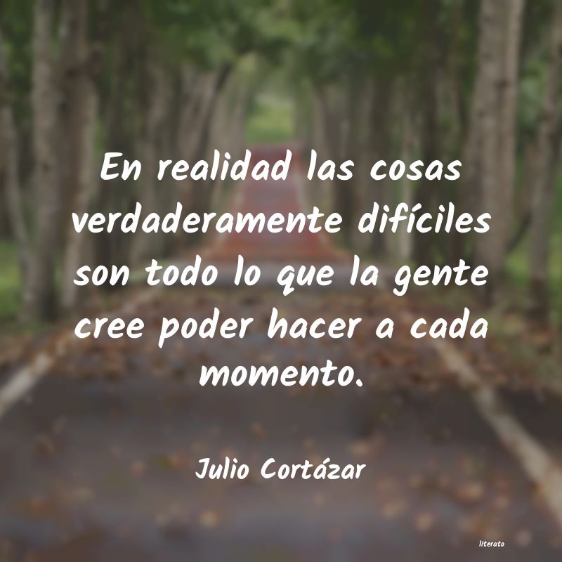 Frases de Julio Cortázar