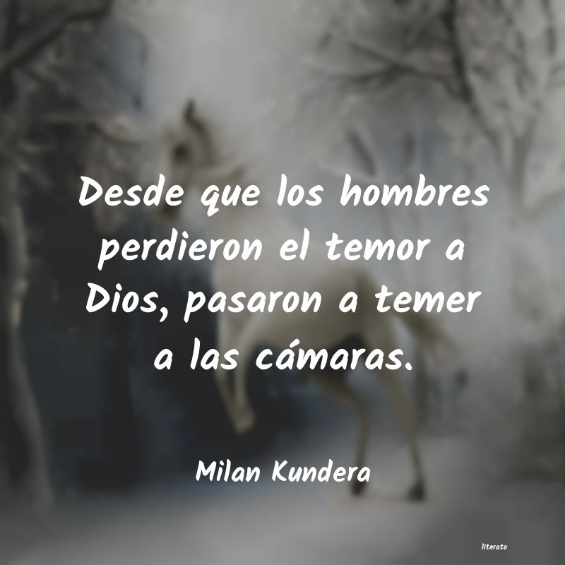 Frases de Milan Kundera