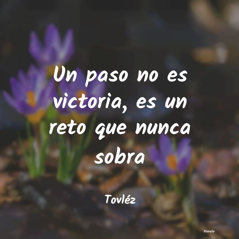 frases de Tovléz