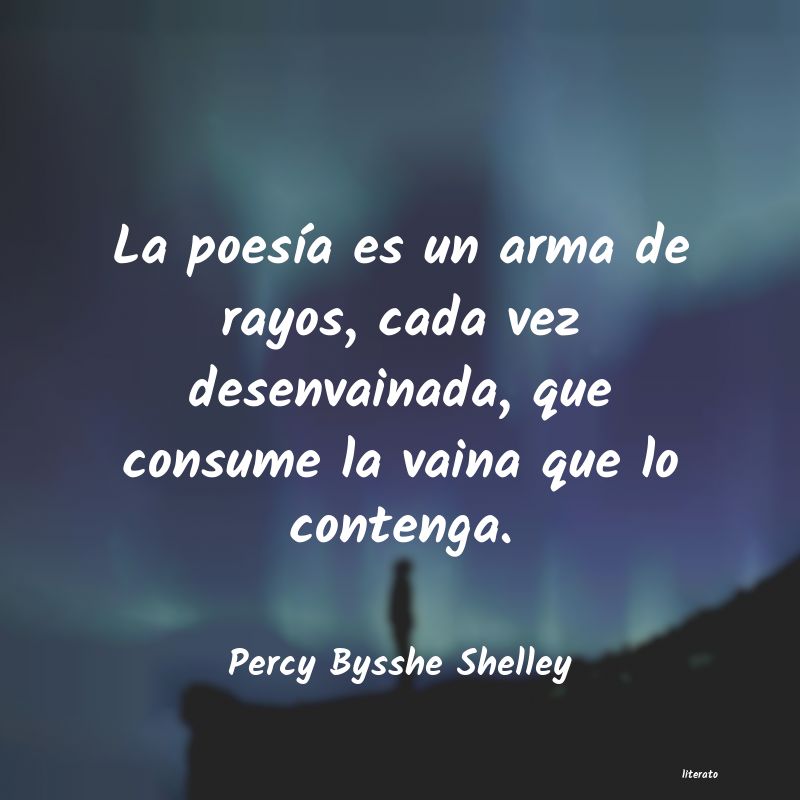 Frases de Percy Bysshe Shelley