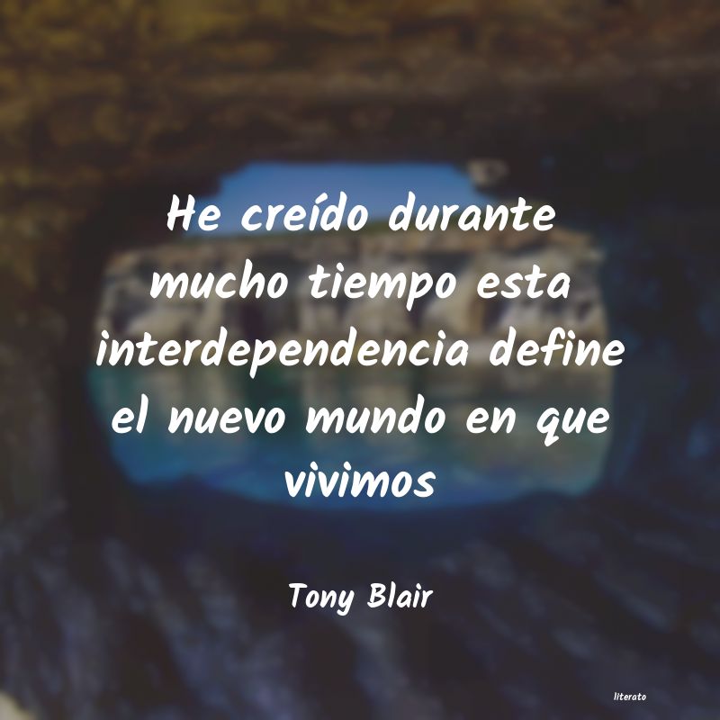 Frases de Tony Blair